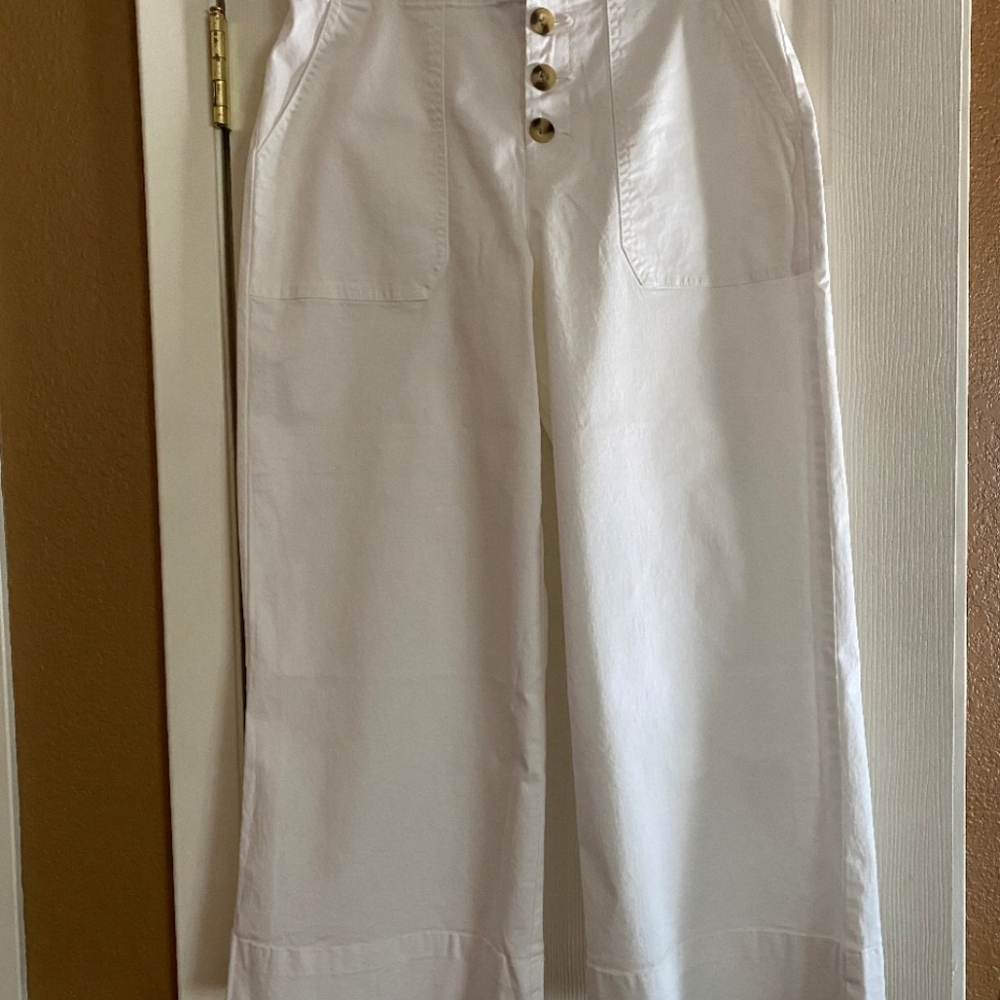 White Cotton pants